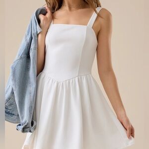 Altar’d State NWT White Mini Dress